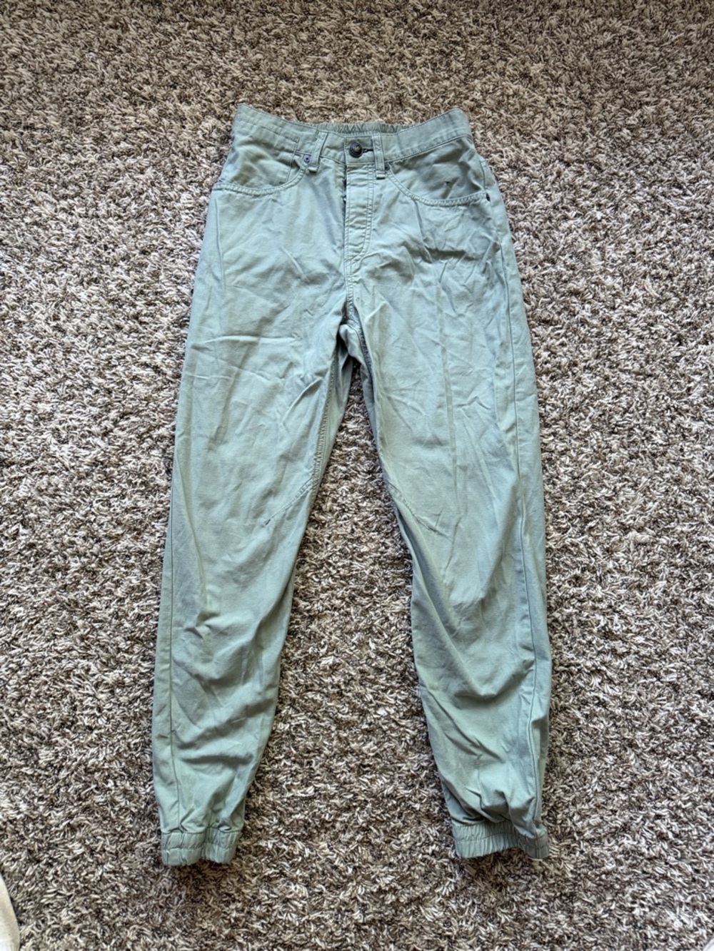 rag & bone Light Green Cargo Jogger Pants